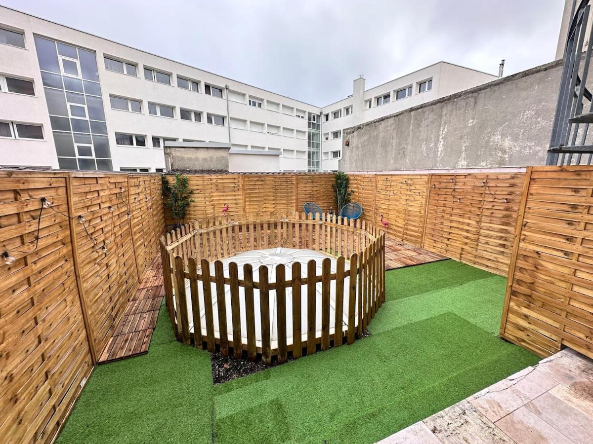 Magic Avec Balneo, Sauna Et Terrasse Appartement Reims